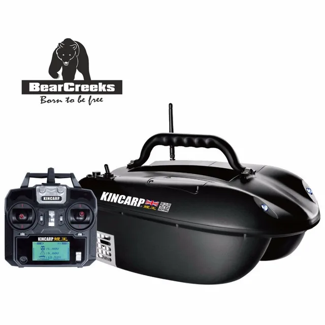 BearCreeks KINCARP V4 Carp Fishing Bait Boat Futterboot Bait Thower with Lithium Battery RC bait