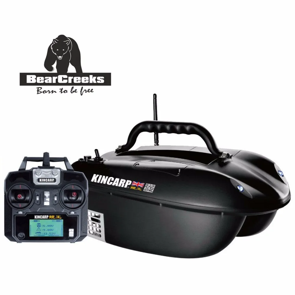 BearCreeks KINCARP V4 приманка для ловли карпа лодка Futterboot Thower с литиевой батареей RC