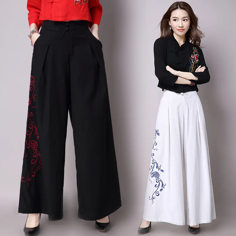 loose linen pants