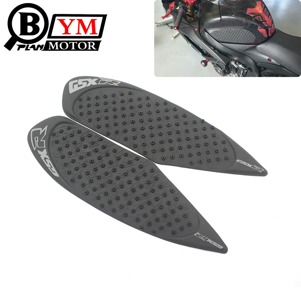For Suzuki GSX R GSXR600 750 2008 2009 2010 Motorcycle Anti slip Tank Pad 3M Side
