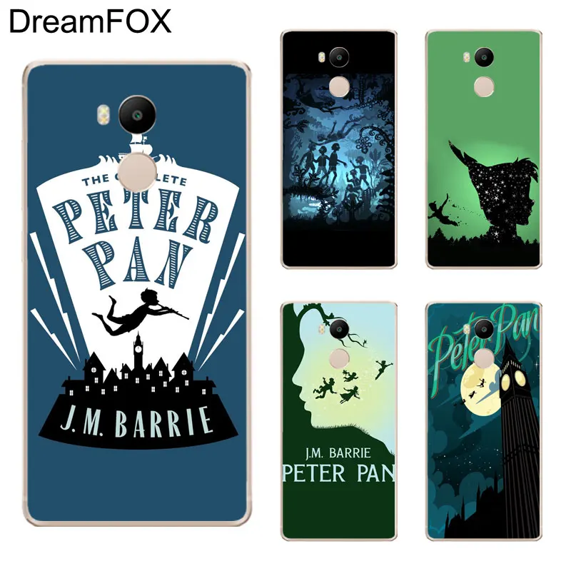DREAMFOX K142 Peter Pan Book Soft TPU Silicone Case Cover For Xiaomi Redmi Note 3 4 5 Plus 3S 4A 4X 5A Pro Global |