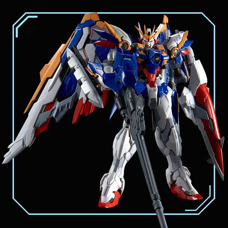 Bandai HIRM 1/100 Wing Gundam Zero EW Alloy Model Figure - Limited Edition Assembled Toy for Kids image 2