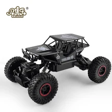 RC Car 1 18 4DW 2 4GHz Metal Rock Crawlers Rally Climbing Car Double Motors Bigfoot