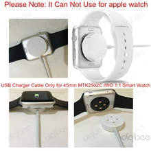 New iWO Smart Watch Charger Cable USB Data Charging Cable for MTK2502C iWO 1 1 Smart