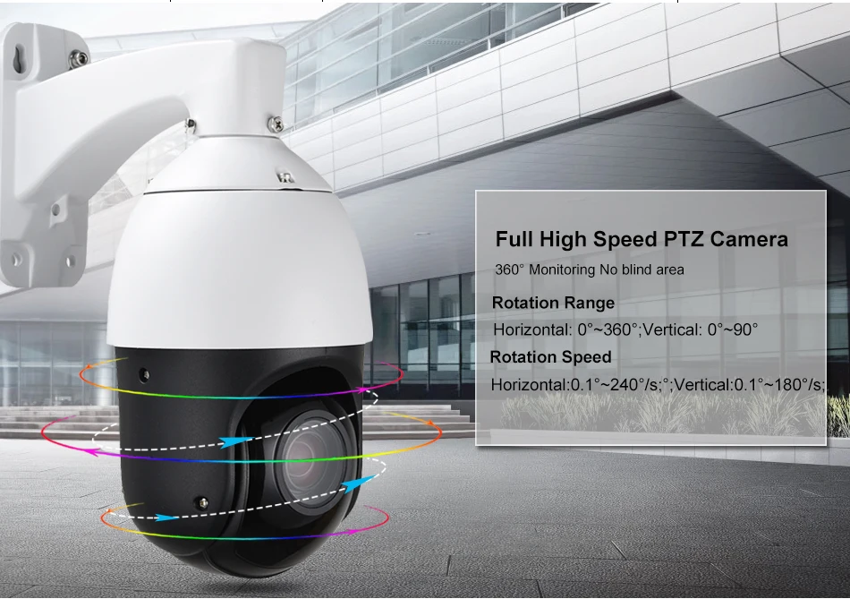 POE 2MP мини PTZ камера плавное автоматическое отслеживание 1080P Авто трекер AI распознавание лица IP камера 22X зум Starlight IR 200 м SD запись