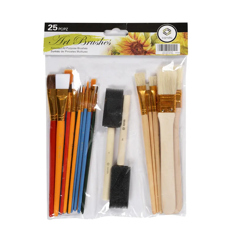 Набор кистей Conda 24 штуки. Кисть для красок СИБРТЕХ. Кисти в наборе Maped Assorted Synthetic paintbrushes. Шарлотис Мейджик набор кисточек. Набор starter kit