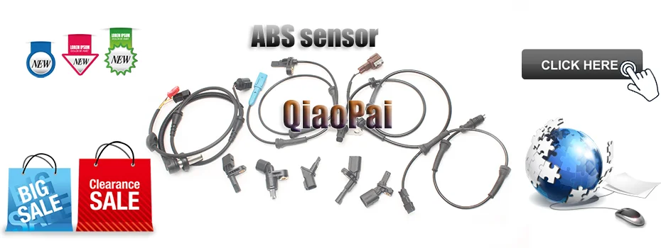 ABS колеса Скорость Сенсор спереди R/L Anti-lock датчик торможения 4A0927803 ALS1476 5S10441 SU11894 4A0 927 803 для Audi 100 A6 S4 S6