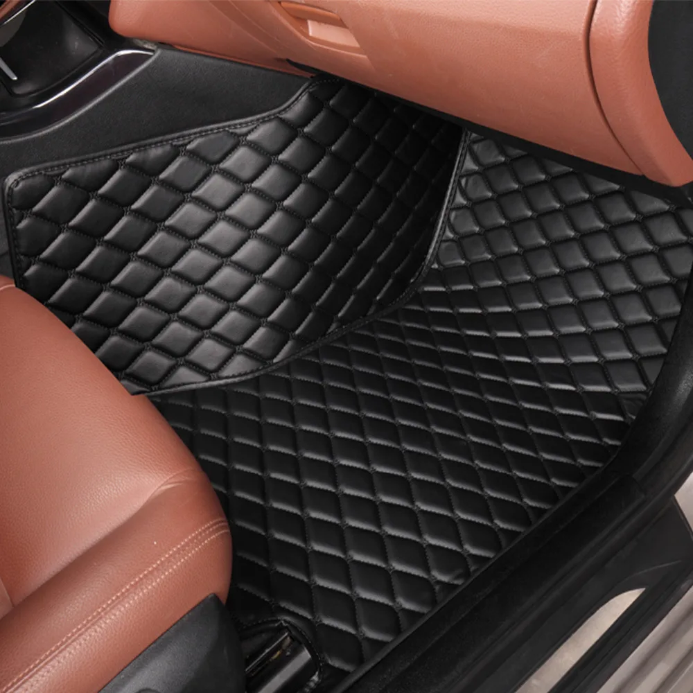 

Car floor mats for Audi A1 A3 A4 A6 A8 Q3 Q5 Q7 TT 5D car-styling heavy duty all weather carpet floor liner