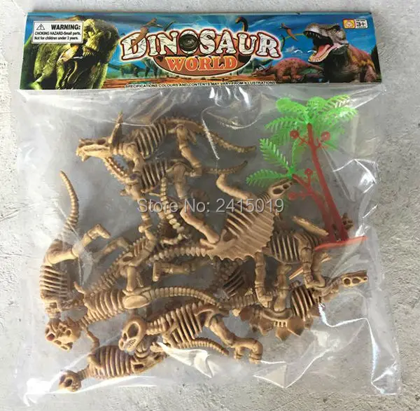 12 Skeleton Dinosaurs -4