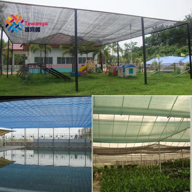 Online Teo Landscaping Sun Screen Sail Mesh Netting Image