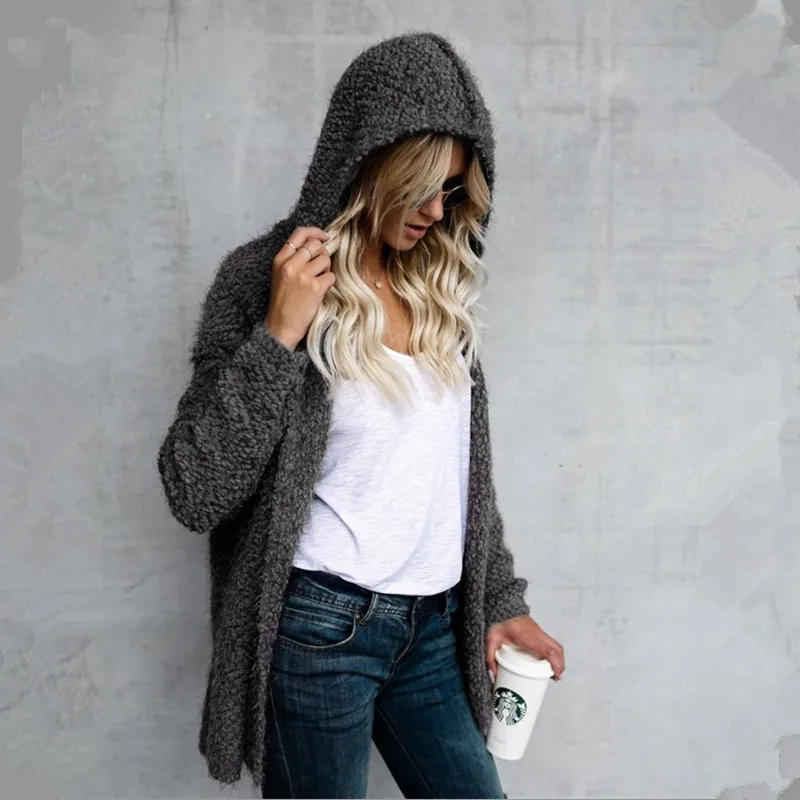 

Women Hoody Winter Sweatshirt Long Hoodie Korean Pop Female Oversized Hoodie Women's Sweatshirts Winter Women Windbreaker Coat