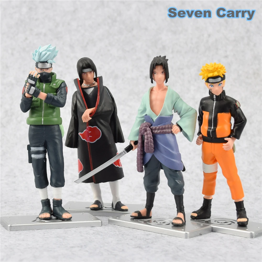 Aliexpress.com : Buy 4pcs\/set Naruto Uzumaki Naruto Sasuke Kakashi Hatake itachi PVC Action Aliexpress.com : Buy 4pcs\/set Naruto Uzumaki Naruto Sasuke Kakashi Hatake itachi PVC Action