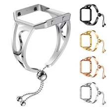 Для женщин и девочек Роскошные модные часы ремешок замена ремешок Ремешок петля для fitbit blaze 15J Прямая