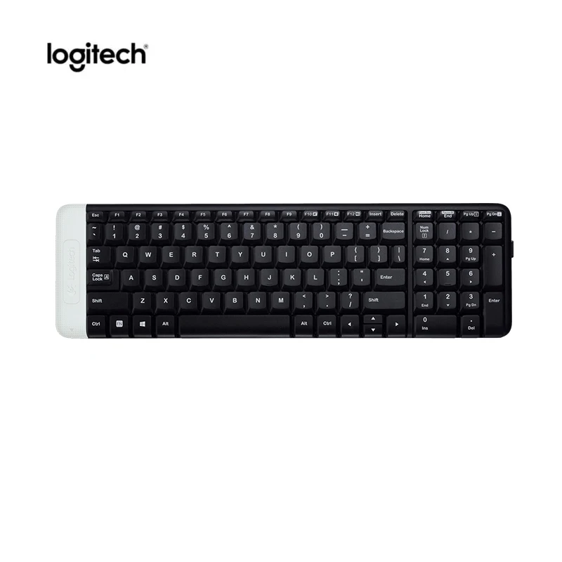 Беспроводная клавиатура logitech K230 2,4G мини-клавиатура с приемником Unifying