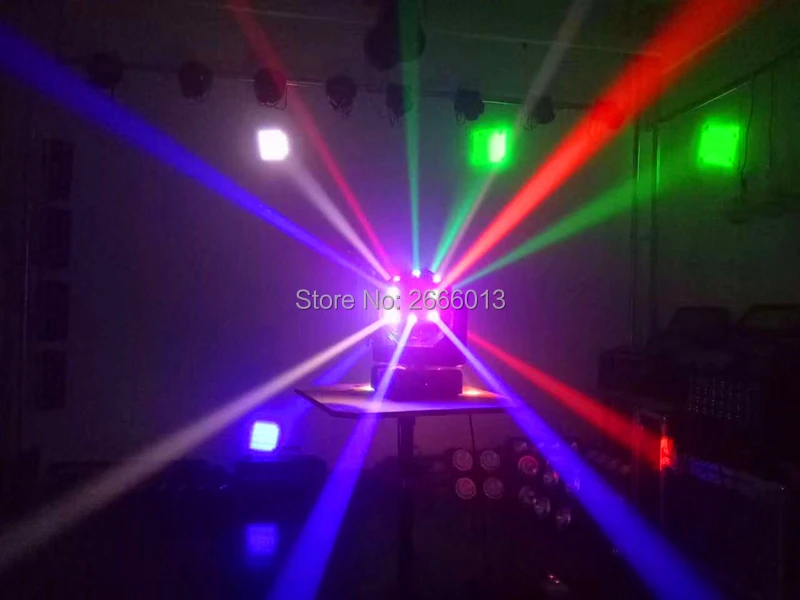 Мультиметр 3IN1 лазерный/ширина/Strobe Light 16x3 W светодио дный перемещение головного света Футбол DMX512 лазерный свет DJ/бар/вечерние/шоу/Stage