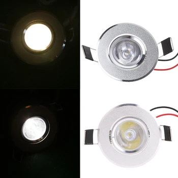 

LED Spot Lights Ceiling Lamp 85-265V 1W Downlight Cabinet Mini Dls HOmeful
