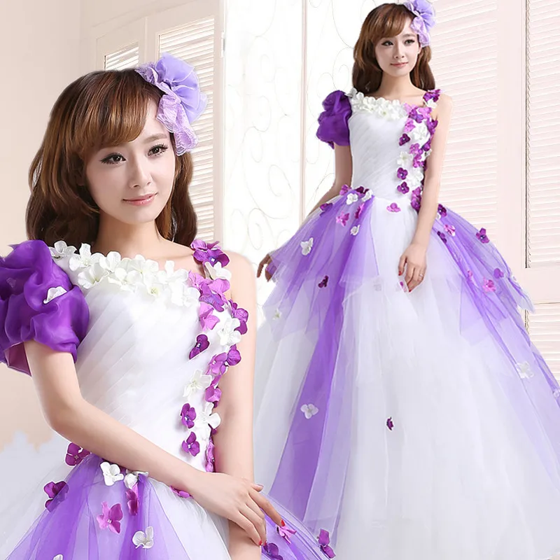 Элегантные светильник-фиолетовые платья для quinceanera 2019 дешевые кружевные бальные