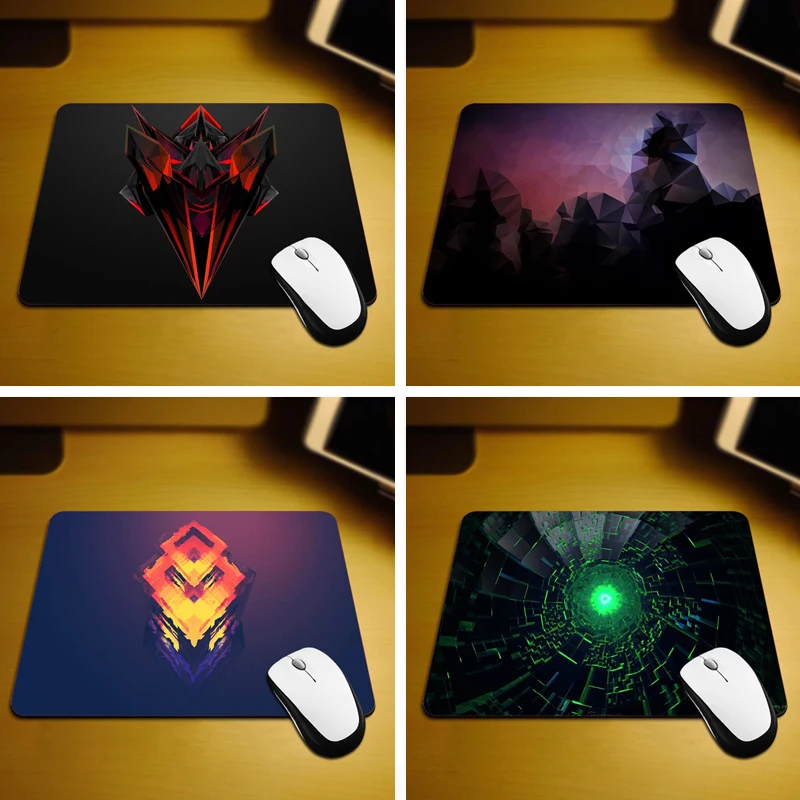 MaiYaCa Abstract Red Best Game Custom Mousepads Rubber Pad 18*22cm and