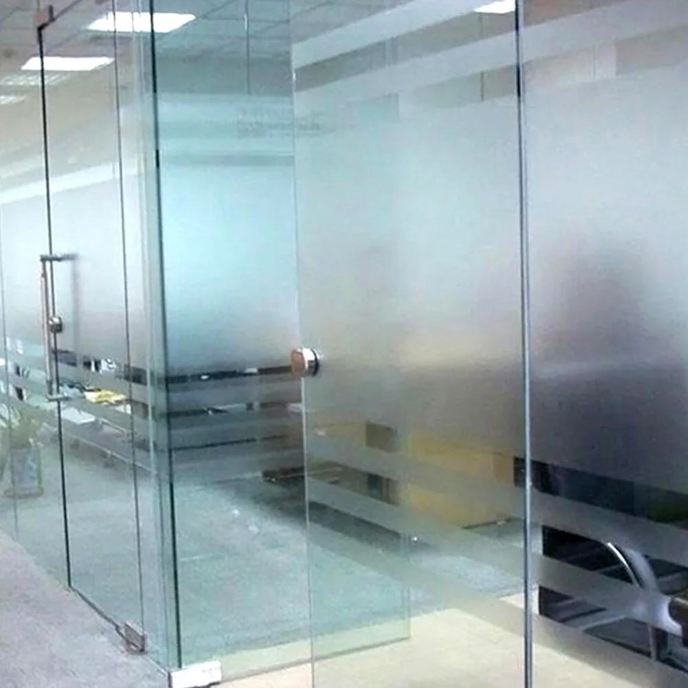 Белая ПВХ Солнцезащитная клейкая пленка на окно 60 см x 200 см/300 см, водонепроницаемая пленка на окно