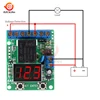 DC 12V 24V Digital Voltage Control Relay Module Relay Switch Control Board Module LED Voltmeter Charging Discharge Monitor ► Photo 2/6
