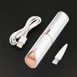 Электрический Леди Для женщин бритвы женский удаления волос на теле бритва триммер USB аккумуляторная для удаления волос лица эпилятор для