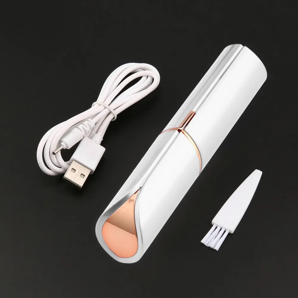 

Electric Lady Women Shaver Female Body Hair Removal Razor Trimmer USB Rechargable Hair Remover Facial Body Depilator Epilator