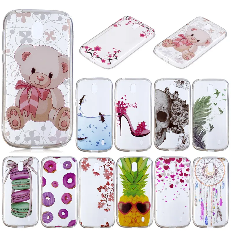

Silicone Case for Nokia 1 Nokia1 TA-1071 Phone Cover Case for Nokia1 TA 1071 TA1071 Cartoon TPU Cover Housing capa Back Funda