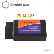 Ownice – Interface de Diagnostic automatique de voiture, lecteur de Code, lecteur DVD, ELM327, USB ELM 2015, OBD2 / OBDII V1.5, uniquement pour les véhicules neufs, 327