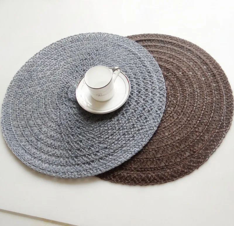 New Hemp Rope Pe Woven Weaving Hollow Design Fashion Color Homejapanese