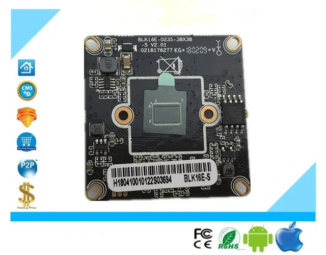 

1080P 2.0MP 1920*1080 IP Camera Module Board H.265 3516E+2235 1/2.7inch XMEYE CMS P2P Mobile Survillance CCTV Security