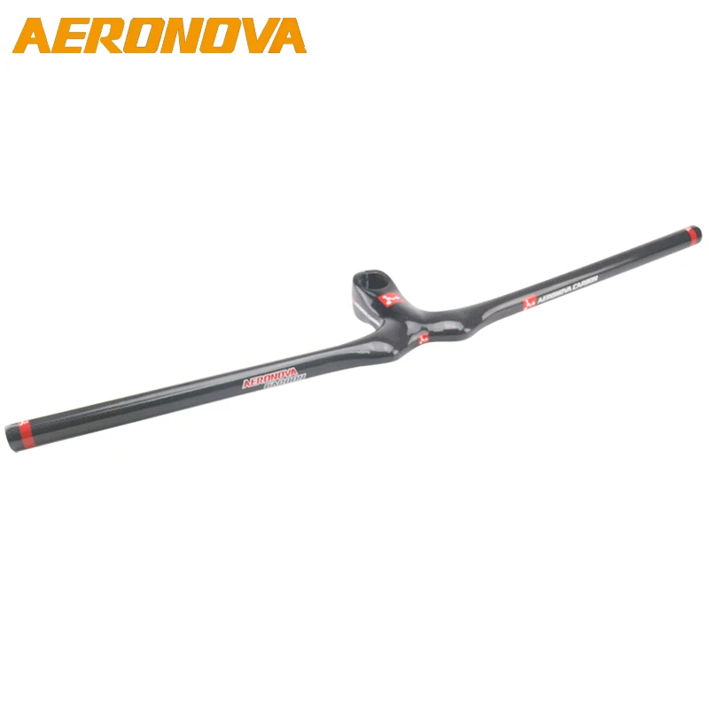 Carbon Bike Handle Bar Flat Handlebar AERONOVA Car...