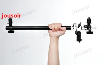 

Holder Bracket Swivel Head Reflector Arm Support with Telescopic Boom Arm Top Light Sandbag for Speedlite Mini Flash CD50 T03P