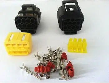 

2sets Waterproof 8 Pin Connector Plug Electrical Car Motorcycle HID