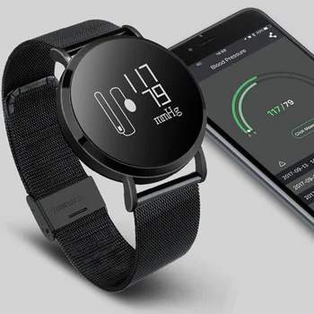 

Timethinker CV08 Smart Watch Men Horloge Bracelet Bluetooth Steel Watch Heart Rate Blood Pressure Monitor Smartwatch Relogio