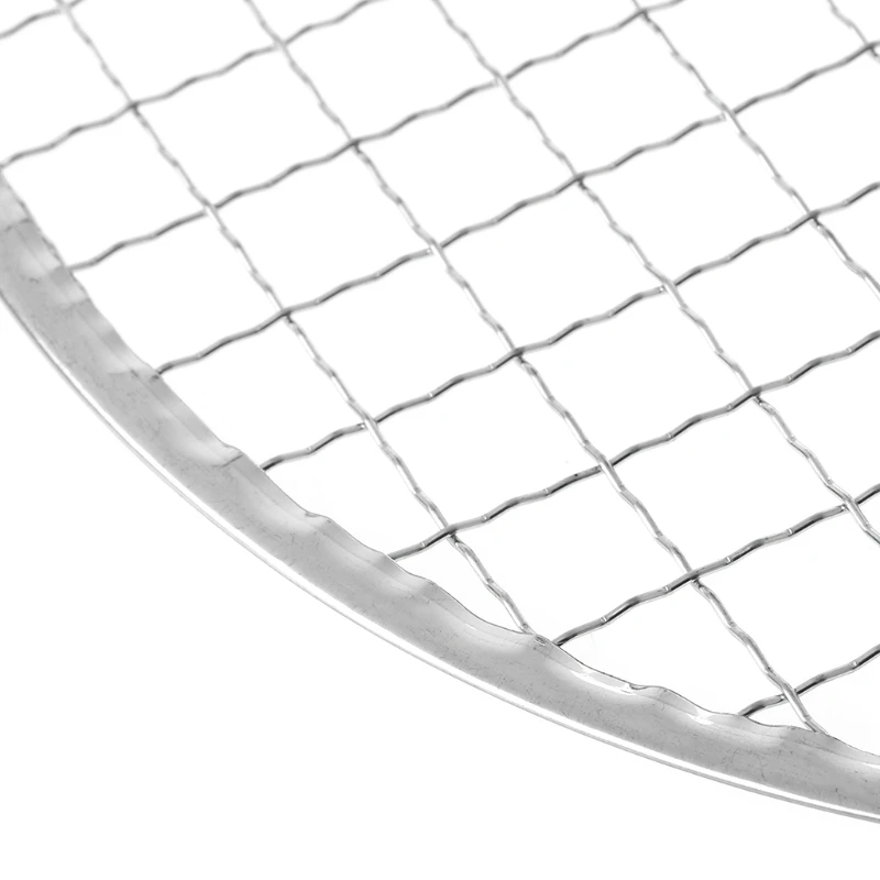 MEXI 28cm Disposable BBQ Barbecue Grill Basket Mesh Wire Net Meat Fish Vegetable Tool Hot Kitchen Cooking Rotisseries Accessory