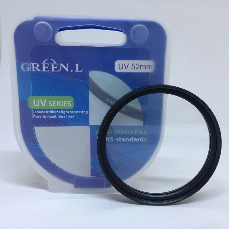 52mm green uv