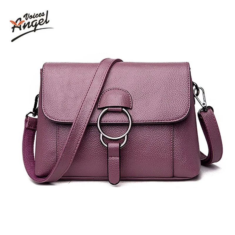 

Multi-Pocket Crossbody Purse Bag Women Small PU Messenger Bags Female Crossbody Shoulder Bags Belt Clutch Purse Bag Flap black