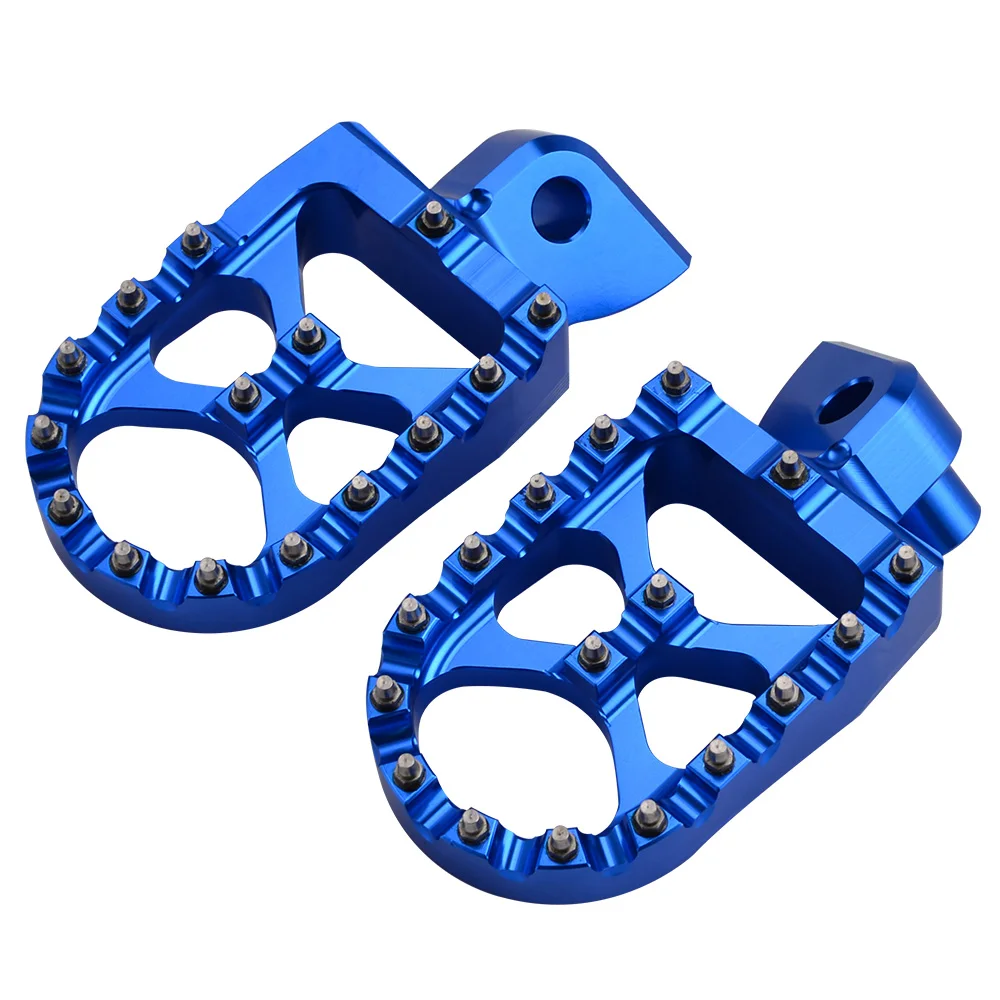 Широкие подножки для мотоцикла MX педали Yamaha YZ 65 85 125 250 125x 250X 250F 250FX 450F 450FX WR250F