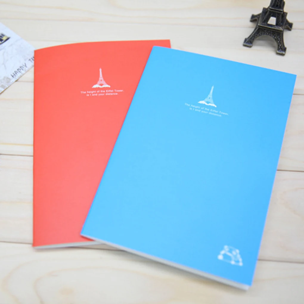 

Paris Series Diary Japanese Book Stationery Office accessories School Supplies Portable Notebook Color Random 139*204mm