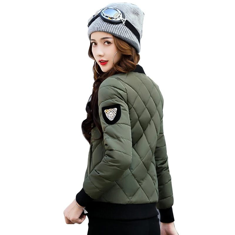 2018 women winter bomber jacket female autumn outerwear