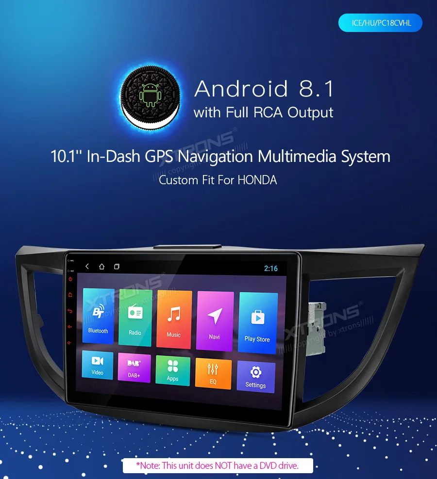Excellent 10.1" Android 8.1 Oreo OS Car Multimedia Navigation GPS Radio for Honda CR-V 2012-2016 with Picture-in-Picture Function Support 1 Excellent 10.1" Android 8.1 Oreo OS Car Multimedia Navigation GPS Radio for Honda CR-V 2012-2016 with Picture-in-Picture Function Support 1