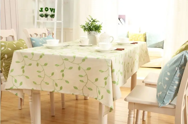 New Arrival home textile jacquard cotton fabrics kitchen table cloths