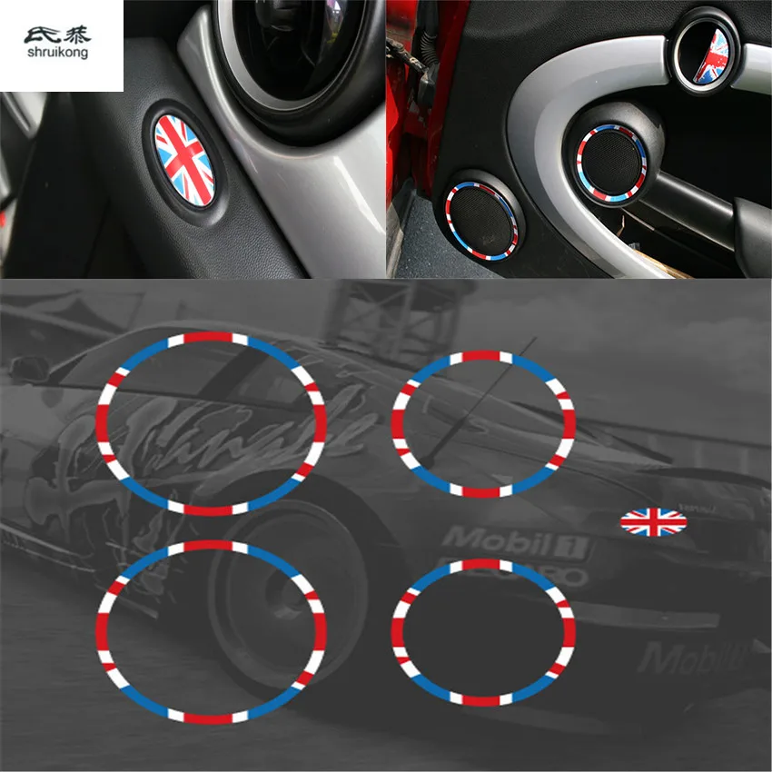 The car stickers of car stereo car audio for mini cooperin Car Stickers from Automobiles