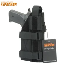 Отличная Элитная походная тактическая Боевая универсальная кобура для пистолета, военная тренировочная Молле кобура для пистолета, аксесс...(China)