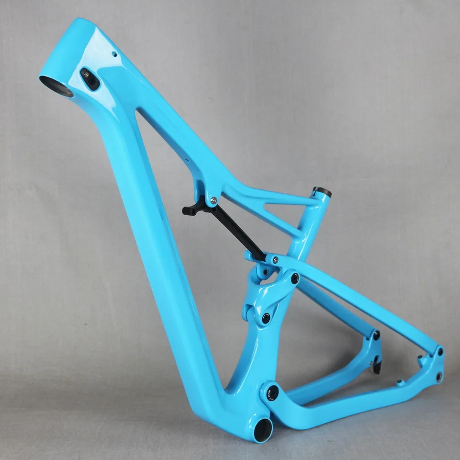 

29er axle thru frame 142*12mm rear wheel spacing carbon mtb frame