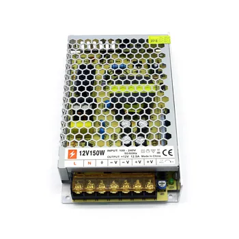 

Led Power Supply Dc 12V 12.5A 150W Driver Lights Strip 12V Security Monitoring Power Supply