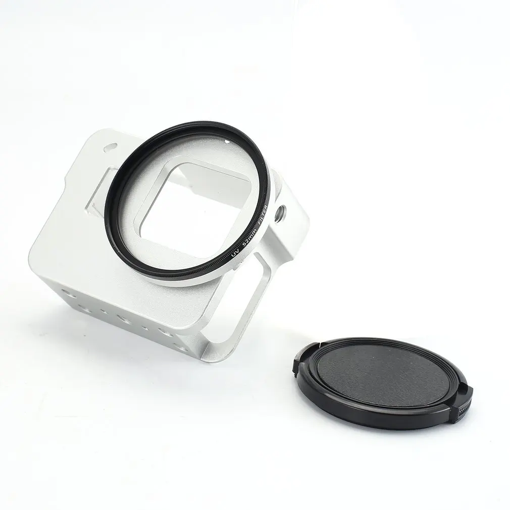 

Aluminum Alloy Shockproof Hard Shell Housing FPV Sports Camera Case Frame Mount with Lens Cap for GoPro Hero 5 CAM Parts Hobby