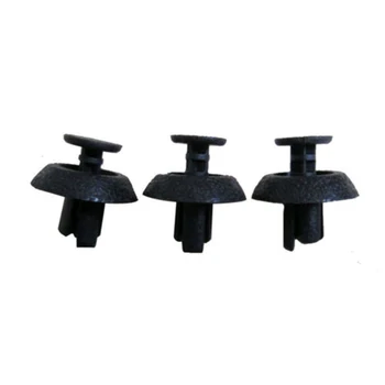 

100Pcs/Kit Plastic Car Screws Scrivet Interior Trim Panel Clips 10 Sizes Black