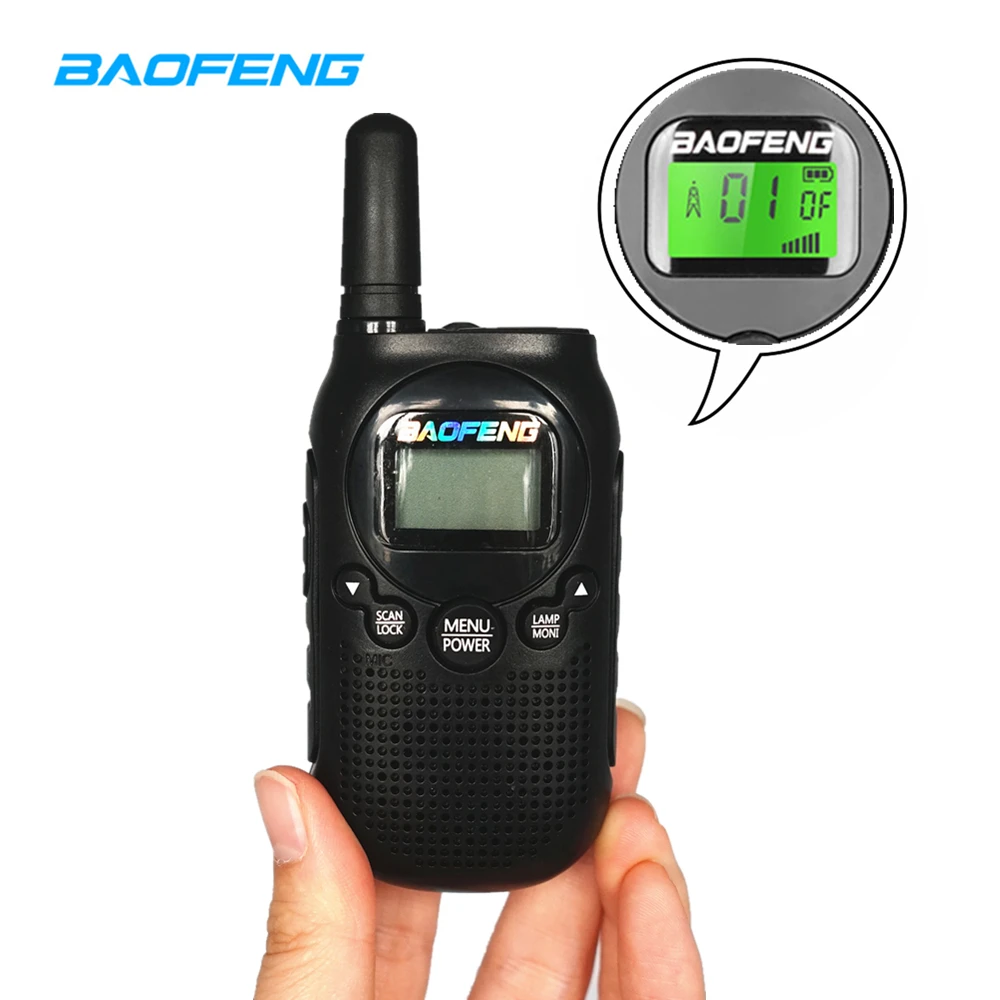

MINI Walkie Talkie Baofeng T6 FRS PMR Handheld Two-Way Radio BF-T6 For Kids Toy Ham Radio FM Transceiver Woki Toki BFT6