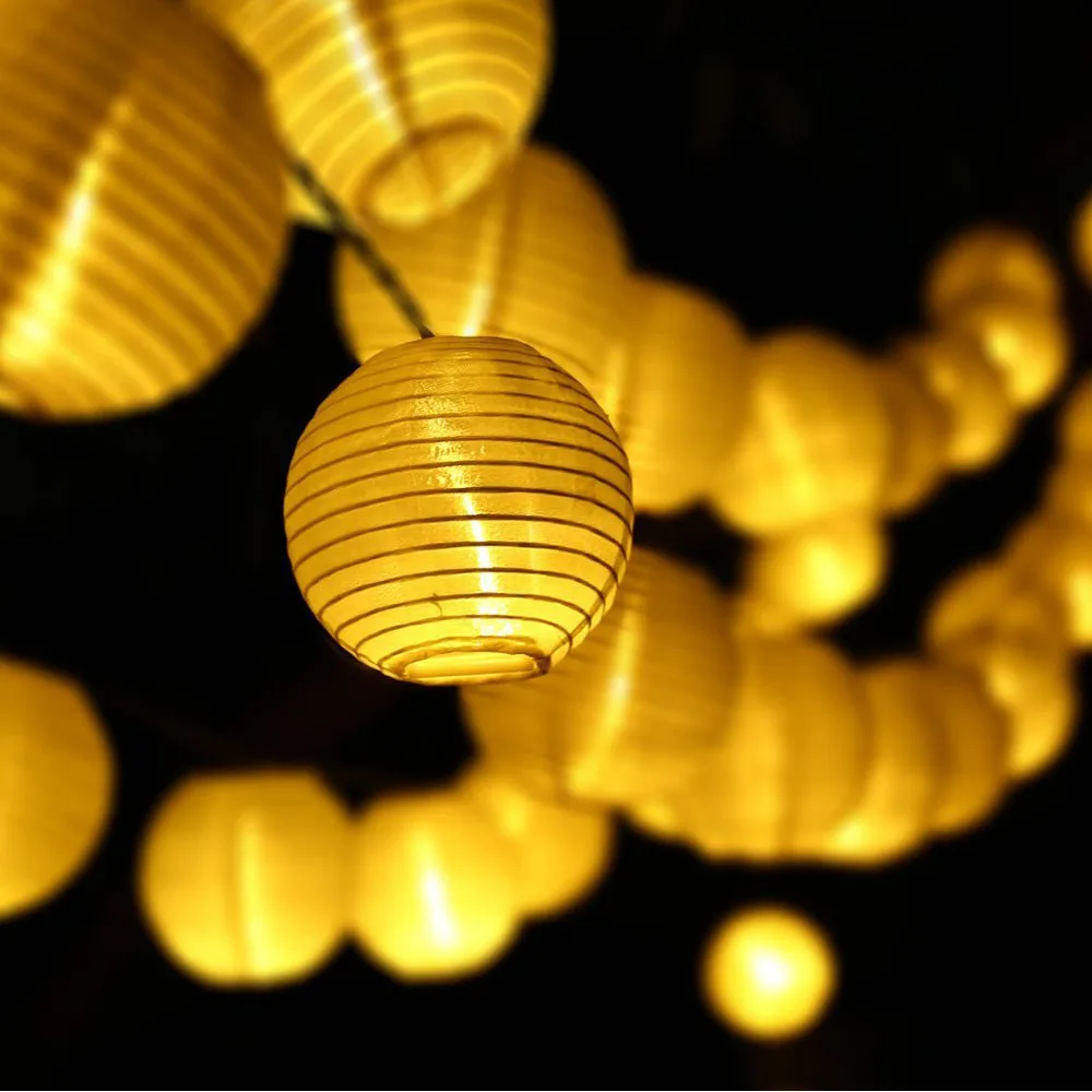 LED Christmas Globe Lights for Indoor